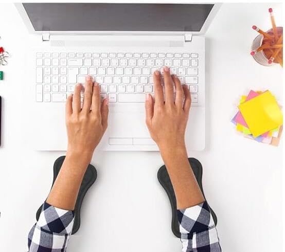 JSEIAJB Wrist pad, pad, Wrist pad, Comfortable Memory Cotton Keyboard, Wrist Rest, Wrist Rest