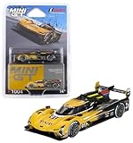 1:64 Diecast Model Car Compatible with Cadillac V-Series.R #01 Cadillac Racing 2024 IMSA Sebring 12Hrs Limited Edition by Mini GT MGT01004