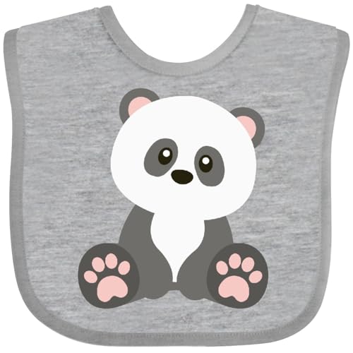 inktastic Cute Panda, Baby, Panda Bear Baby Bib