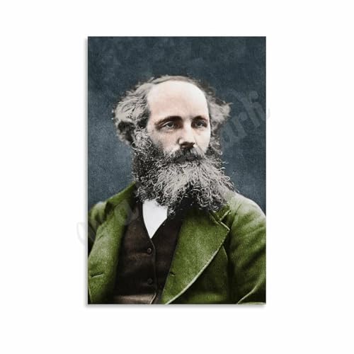 James Clerk Maxwell 1831–1879 Poster British Scottish Physicist (4) Canvas