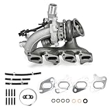 PTNHZ 667-203 Turbocharger W/Gasket Kit Compatible With 13-21 Buick Encore 11-19 Chevrolet Cruze 16 Chevrolet Cruze Limited 12-20 Chevrolet Sonic 13-21 Chevrolet Trax