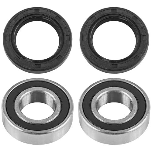 Caltric Front Wheel Ball Bearings & Seals Kit Compatible with Honda Trx125 Trx-125 Fourtrax 125 1985 1986 1987 1988