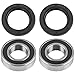 Caltric Front Wheel BALL BEARINGS & SEALS KIT Fits HONDA TRX125 TRX-125 FOURTRAX 125 1985 1986 1987 1988