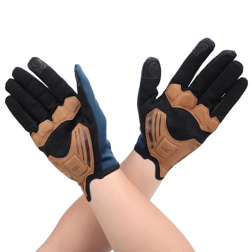 Luvas de Ciclismo Com Tela Sensível Ao Toque de Dedo Completo Antiderrapante Luvas de Motocicleta pa