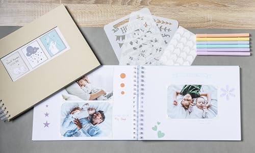 Kit scrapbooking Exacompta album couverture faune idée cadeau créatif idéal