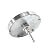GasSaf 3" BBQ Temperature Gauge Thermometer Replacement for Master Forge, Cuisinart, Backyard, Uniflame and Other Gas Grill, Stainless Steel High Temperature Heat Indicator -100F to 1000F