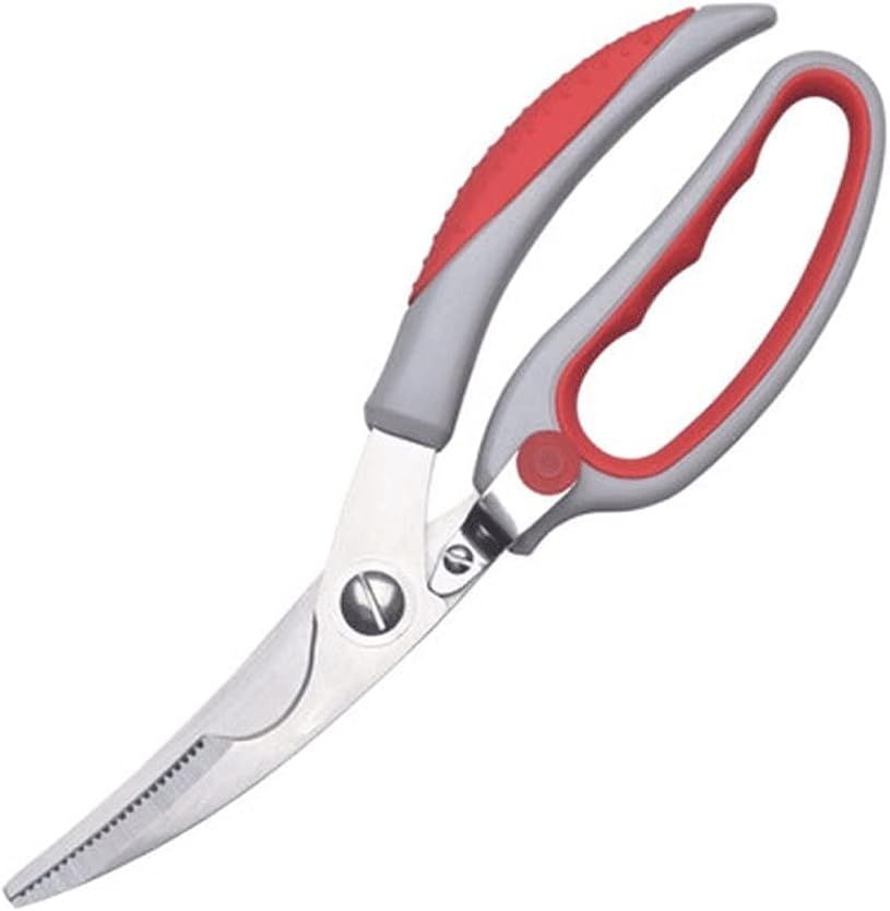 Poultry Shears - Heavy Duty Kitchen Scissors for Cutting Chicken Poultry Game Bone t - Chopping Food - Spring Loaded