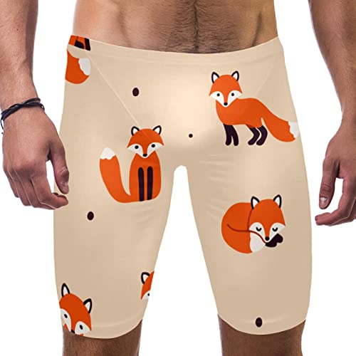 Jammer de natación fox para hombre shorts deportivos de secado rápido mallas de baño