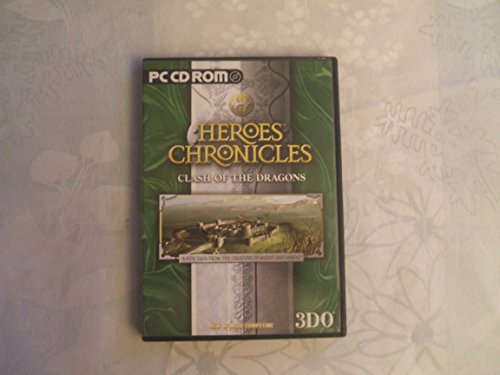 Heros Chronicles Clash Of The Dragons jeu vidéo PC de collection vintage