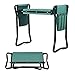 COSTWAY Inginocchiatoio da Giardino Pieghevole Multifunzione, con Funzione di Sgabello Sedie da Giardinaggio in Gomma Piuma, Verde