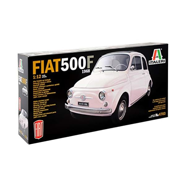 Italeri 510004703 1:12 FIAT 500F (1968 Version)