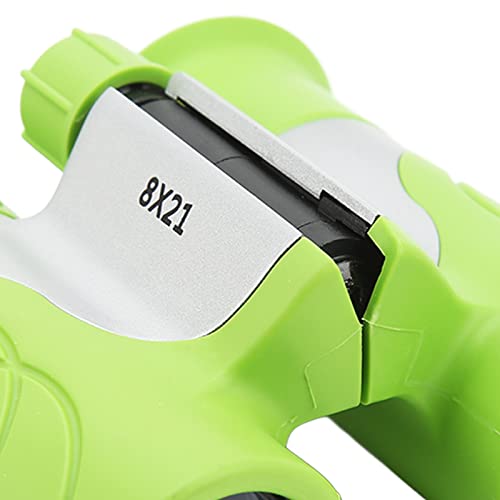 Binóculo Infantil 8x21, Binóculo Infantil Portátil Dobrável à Prova de Choque, Binóculo HD para Obse