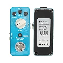 Pédale de chorus analogique, bouton de niveau bleu en métal, pédales de guitare, boutons de profondeur pour basses - Les Beatles, Paul McCartney, John Lennon, RIngo Starr, George Harrison Pédale de chorus analogique, bouton de niveau bleu en métal, pédales de guitare, boutons de profondeur pour basses – Image 5