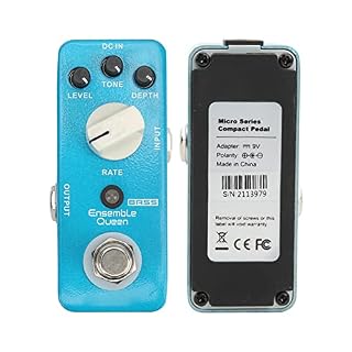 Pédale de chorus analogique, boutons de profondeur de son tridimensionnel Pédales de guitare électrique pour basses - Les Beatles, Paul McCartney, John Lennon, RIngo Starr, George Harrison Pédale de chorus analogique, boutons de profondeur de son tridimensionnel Pédales de guitare électrique pour basses – Image 4
