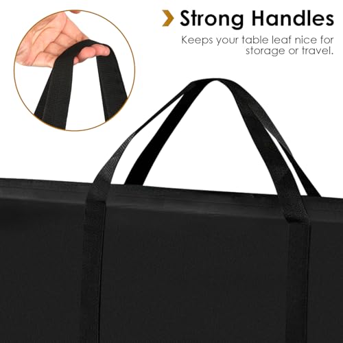 Loenel Table Leaf Storage Bag, 2 Pack Waterproof Dining Table Leaf Bag Scratch Resistant Protection Bag - 52x27inch(No Padding) by Loenel - Image 5