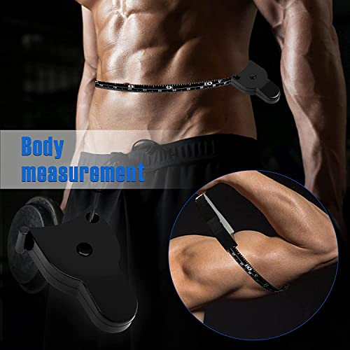 2 Pack Body Measuring Tape Retractable Tape Measure 60 Inches Dual Sided Soft Measuring Tape, Body Measuring Tape Ruler for Body Measurement, Weight Loss, Measure Chest and Waist Circumference