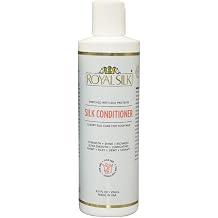 Royal Silk - Rose Silk Hair Conditioner. Smooth as Silk for Hair Like Silk. Soft, Creamy, Soothing, Smoothing, Hydrating, Lubricating. Superb Detangler. All Genders, Ages, Hair Types. 8 oz. Made in US