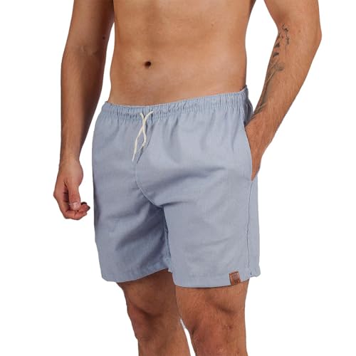 Kit 3 Short De Linho Masculino Básico Mauricinho Premium Lavado Short Linho Praia