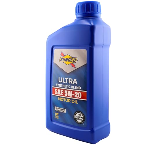 Aceite para motor Sunoco Ultra Synthetic Blend 5W-20 pack 4 miniatura 4