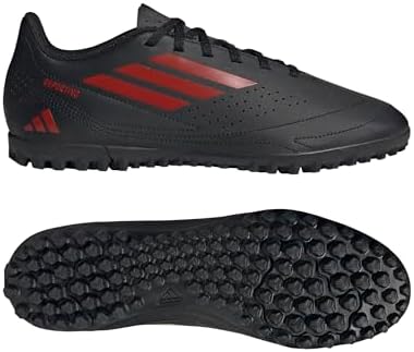 Chuteira Society Adidas Deportivo III Masculino Preto e Vermelho