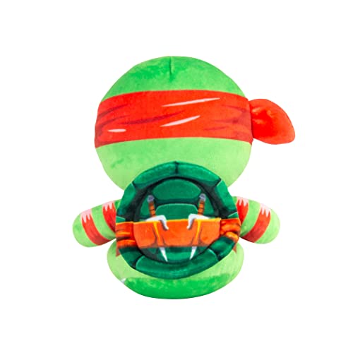 Club Mocchi-Mocchi- Teenage Mutant Ninja Turtles Plush - TMNT Raphael Plushie - Ninja Turtle Stuffed Animal Toys and Room Decor - Plush Collectible TMNT Figures - 6 inch