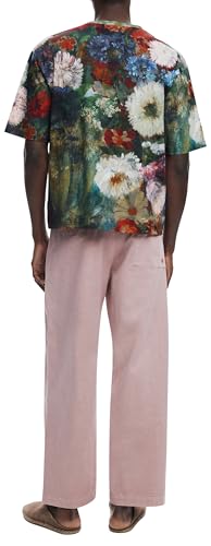 Desigual TS_Genova, 4032 Szkocja Zielona, XL, Zielony, XL
