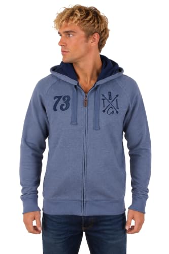 Chaqueta Timberland Brown River Hoody: el abrigo cómodo para días frescos de hombre