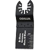 Oshlun MMC-0103 1-1/3-Inch Universal Bi-Metal Oscillating Tool Blade with Quick-Fit Arbor for Standard and Quick Change Tools, 3-Pack