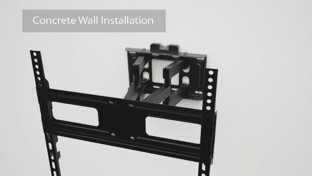 HOME VISION Tilt TV-muurbeugel voor de meeste 48-120 inch platte gebogen tv's, zware tv-bevestiging tot 200 lbs, wandmontage tv-beugel past op 16/18/24 studs Max VESA 800x600mm Ruimtebesparend voor
