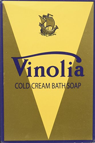 Vinolia Luxury Cold Cream Enriched Bath Soap, Hard Milled for a Long Lasting Rich Lather, Great for All Skin Types, 170 Grams, Pack of 10 Bars