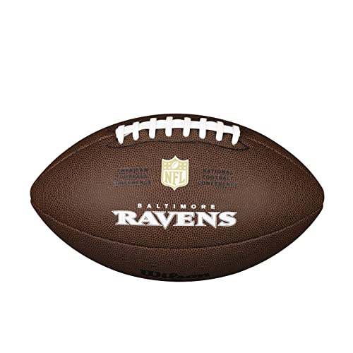Ballon de football américain Wilson NFL Baltimore Ravens Licensed - vue 3