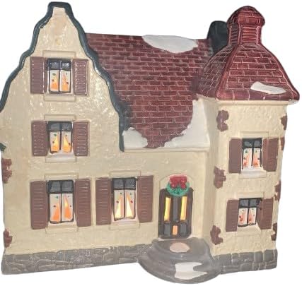 1986 Vintage Snow Village Lighted House—DEPT 56