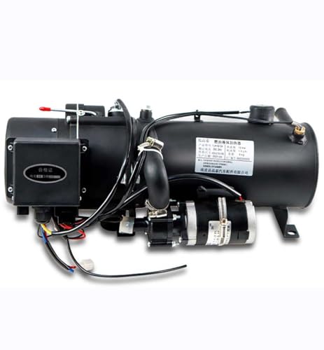 UYSELA Riscaldamento Idronico, Riscaldamento Diesel in Acciaio Inox 310S, Riscaldamento a Combustibile Liquido, per Barche, Roulotte, Autobus, Camper,310S Stainless Steel 10KW 24V