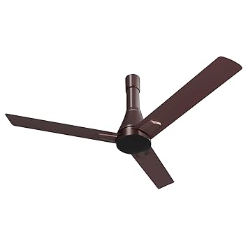 Bajaj Voittaa 1200MM BLDC Ceiling Fans For Home | BEE 5 Star Rated Energy Efficient | 100% Copper Motor | High Air Delivery | RF Remote | 2-Yr Warranty 【Chocolate Brown】