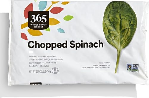 365 by Whole Foods Market, Chopped Spinach, 16 oz, Frozen
