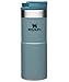 Stanley NeverLeak Travel Mug .35L / 12OZ Hammertone Ice – Étanche - Gobelet à Café, Thé et Eau - Sans BPA - Tasse isotherme en Inox - Couvercle rotatif protecteur - Va au Lave-Vaisselle