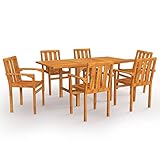 La madera de teca es la elección perfecta si deseas comprar un mueble de jardín duradero.Además, también resisten la humedad y los insectos