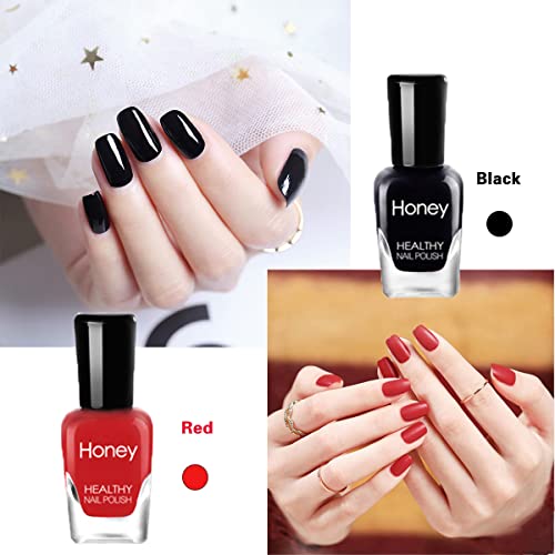 Tophany Non Toxic, Easy Peel Off Fast Dry Nail Polish Set For Pack, Eco Friendly And Organic Water Based Nail Polish For Women And Teens(10 Bottles) #TOP4