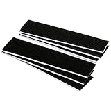 RoadPro RP-403 1' x 4' Hook n' Loop Self Adhesive Tape - 3 Piece