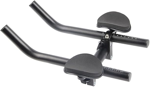 For TT For Aero For Bars Handlebar for Road Mountain For Bike, Adjustable Aluminum For Triathlon Time Trial Cycling Hand Rest with Pads, Fit 22mm-26.5mm Tube, Black0603 type