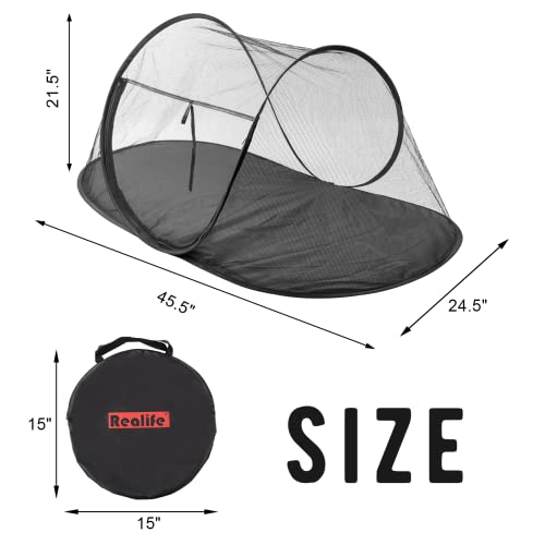 Outdoor Cat Enclosures, Portable Cat Tent For Bearded Dragon, Dogs And Small Animals, Cat Outdoor Tent With Foldable Bag(Black) #TOP3