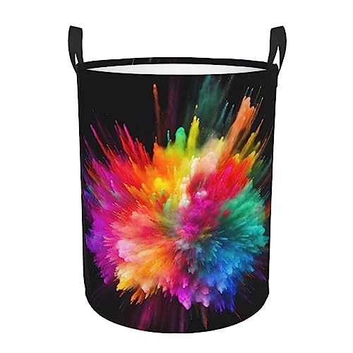 Panier à linge autonome Color Explosion pliable contre le désordre - 3