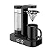 FACAZ Kaffeemaschine Tropfkaffeemaschine Programmierbare Kaffeemaschine Manuelle amerikanische Kaffee- und Teebrühmaschine Geeignet zum Aufbrühen von Kaffee (Color : Black, Size : One Size)