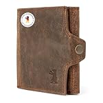 Berliner Bags – Berliner Bags Vintage Slim Wallet Hamburg, Geldbörse Mini Po