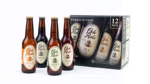 Cerveza Artesanal Ocho Reales Premium Pack, 12 Pack 355 mL