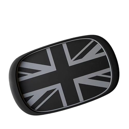Tapis de Tableau de Bord Auto-adhésif Motif Union Jack, Tapis Antidérapant Silicone Lavable et Réutilisable, Rangement Voiture pour Téléphone, Clés et Lunettes