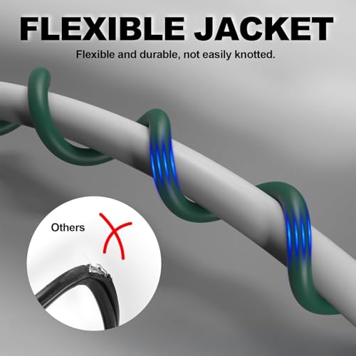 Image of EP 10FT Outdoor Extension Cord, 16 /3 SJTW Heavy Duty Green 2PK, ETL Listed