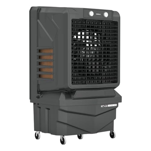 Image of Havells KoolTitan 135L Premium Commercial Air Cooler | Dual Flow Technology | Powerful Air Delivery | Metal Blade Fan | Honeycomb Pads with Bacteria Shield | Auto Fill | Heavy Duty Cooler