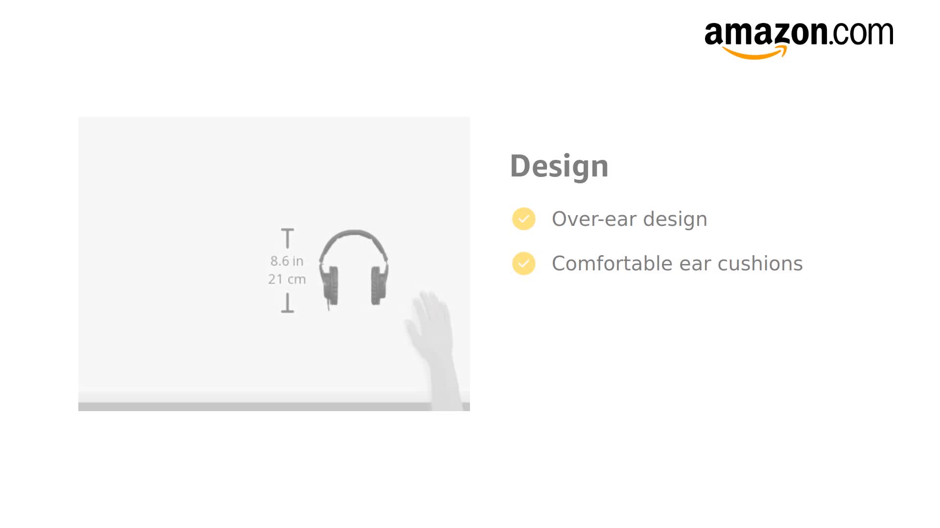 Amazon.com: Marantz Pro Monitor Headphones, Enclosed Over-Ear