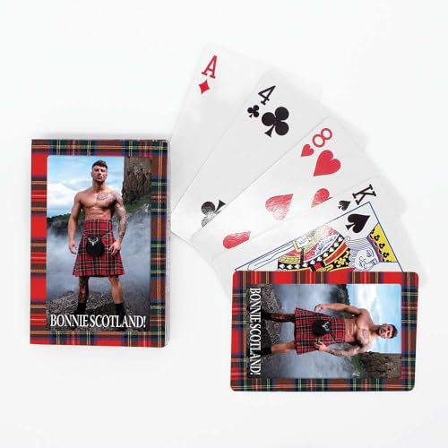 LangSyne Publishers Ltd Love Kilts Bonnie Scotland Playing Cards 98560